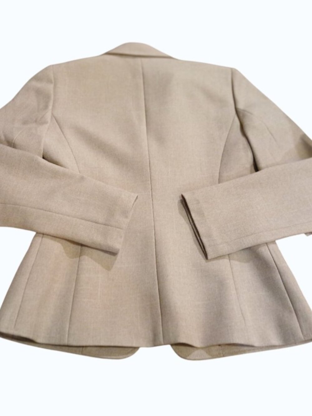 TAHARI Arthur S. Levine Sand Tailored Blazer EUC - Picture 7 of 11